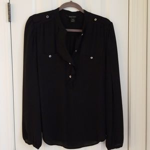 White House Black Market Silk Blouse